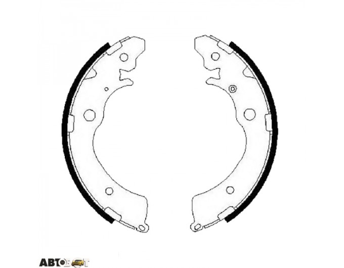 Тормозные колодки Bosch 0 986 487 440, цена: 1 887 грн.