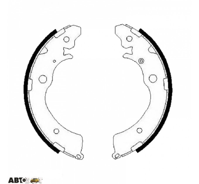 Тормозные колодки Bosch 0 986 487 440, цена: 1 027 грн.