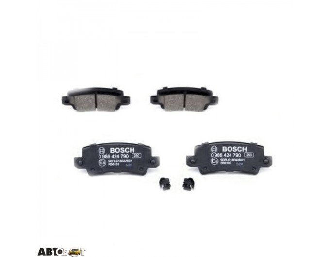 Тормозные колодки Bosch 0986424790, цена: 1 678 грн.