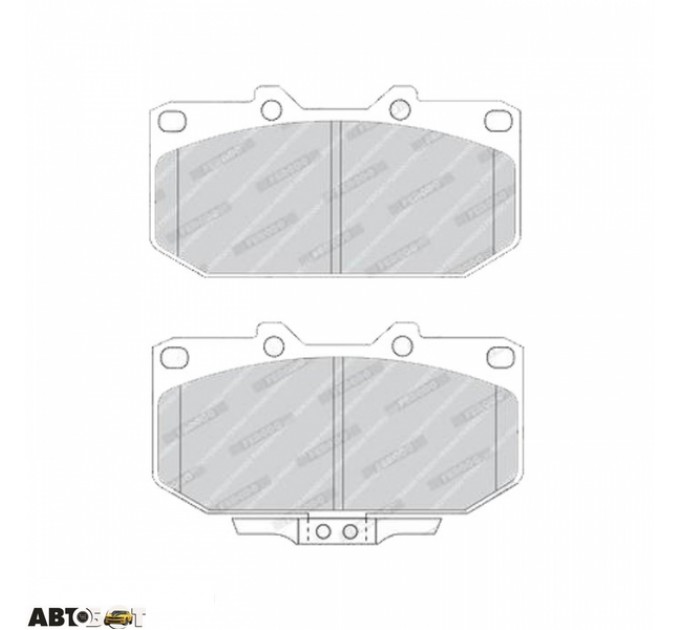 Гальмівні колодки FERODO FE FDB986, ціна: 1 712 грн.