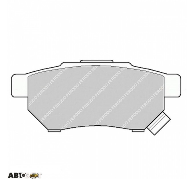 Гальмівні колодки FERODO FE FDB621, ціна: 1 206 грн.