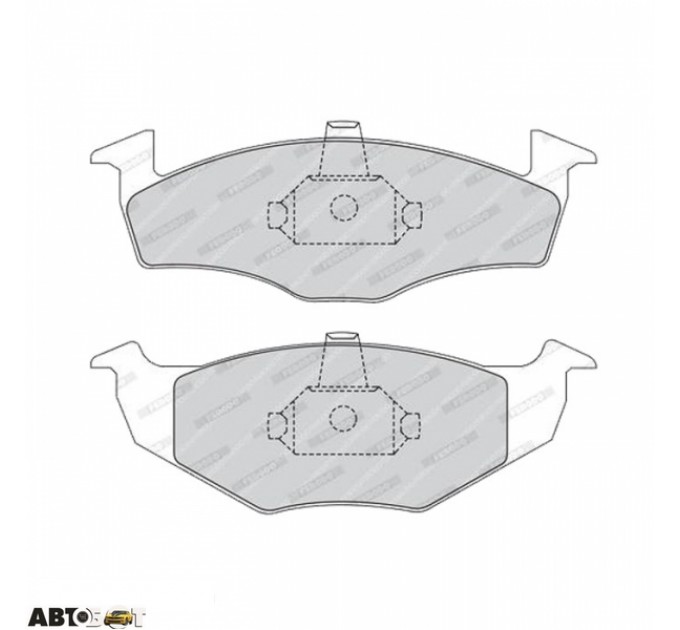 Гальмівні колодки FERODO FDB1101, ціна: 1 330 грн.