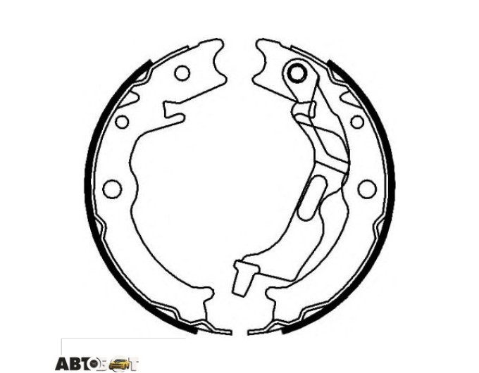 Тормозные колодки Bosch 0 986 487 792, цена: 2 658 грн.