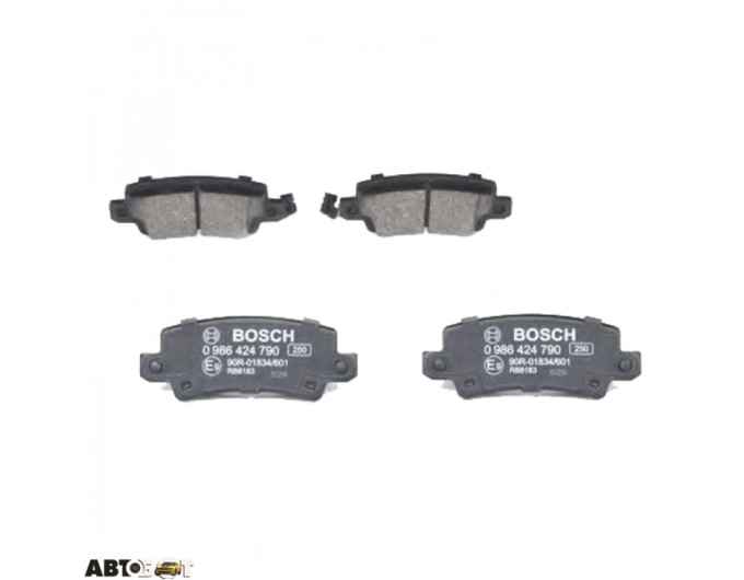 Тормозные колодки Bosch 0986424790, цена: 1 678 грн.