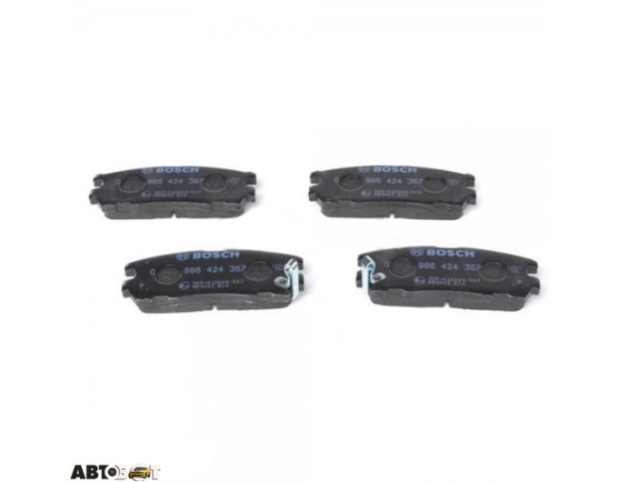Тормозные колодки Bosch 0 986 424 367, цена: 1 568 грн.