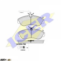 Тормозные колодки ICER 141054700
