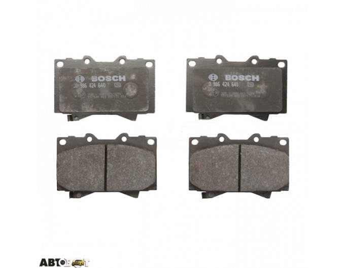 Тормозные колодки Bosch 0 986 424 640, цена: 2 025 грн.