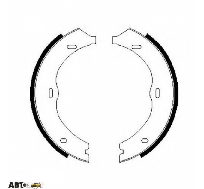 Гальмівні колодки Bosch 0 986 487 718, ціна: 1 287 грн.