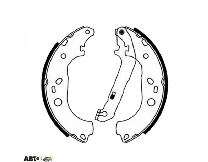 Тормозные колодки Bosch 0 986 487 810, цена: 2 332 грн.