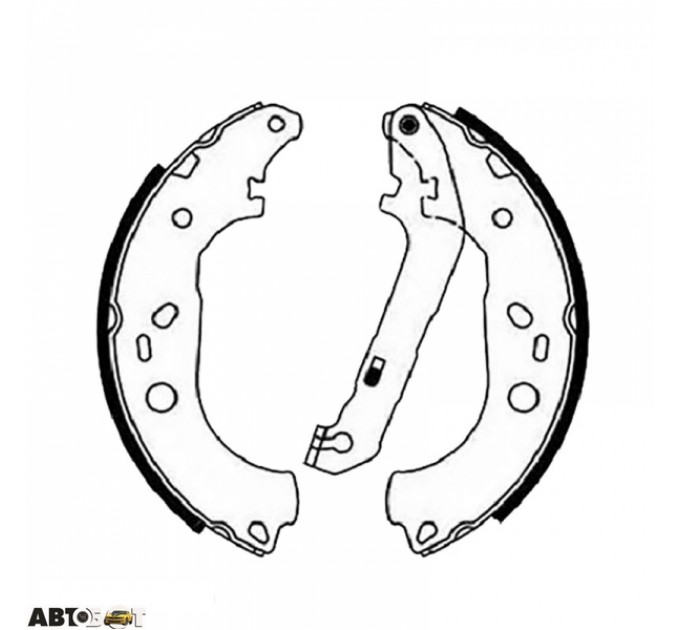 Тормозные колодки Bosch 0 986 487 810, цена: 1 270 грн.