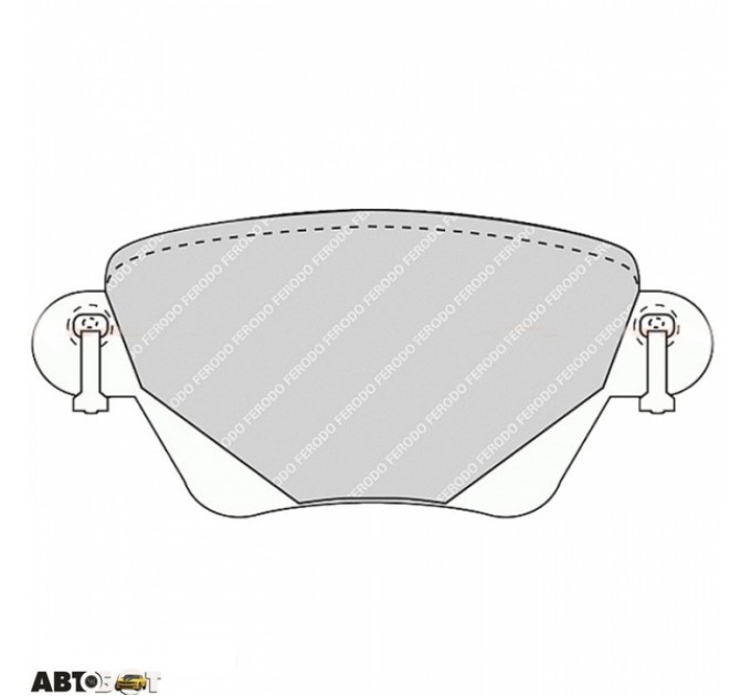 Тормозные колодки FERODO FDB1416, цена: 1 457 грн.