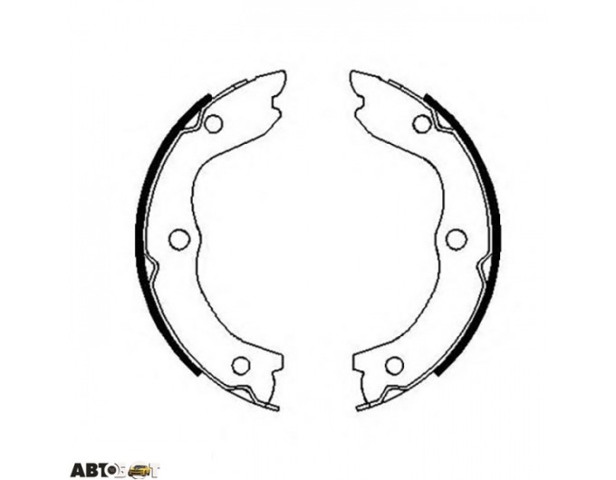Тормозные колодки Bosch 0 986 487 698, цена: 2 004 грн.