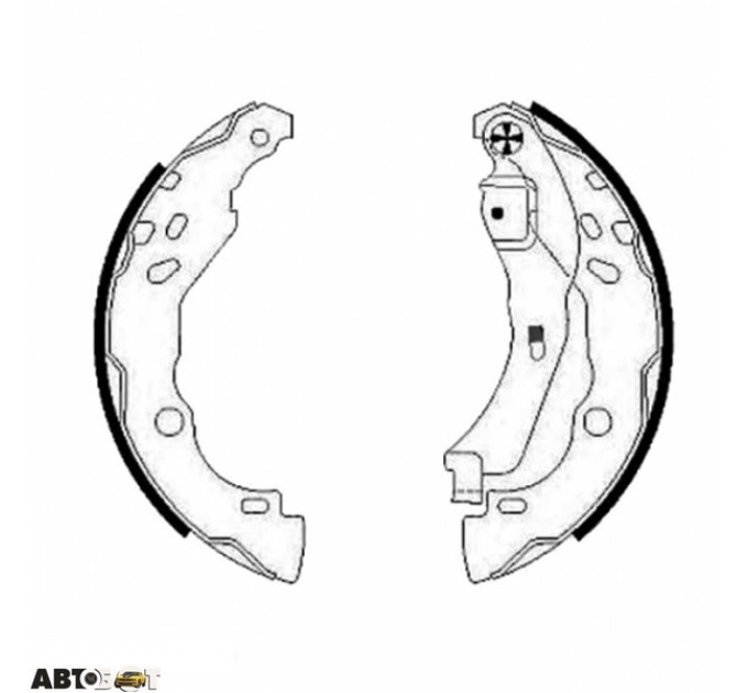 Тормозные колодки Bosch 0 986 487 819, цена: 1 049 грн.