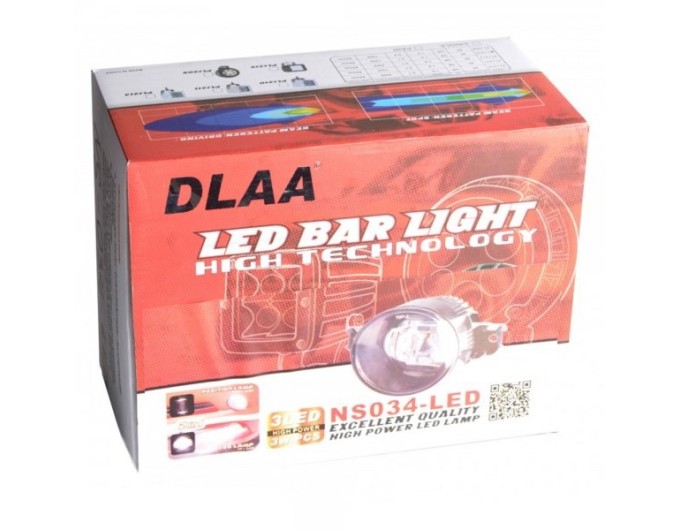 Фара протитуманна DLAA NS-034-LED-1 Nissan Maxima/Qashqai/Micra, ціна: 3 234 грн.