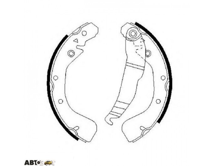 Тормозные колодки Bosch 0 986 487 554, цена: 2 330 грн.