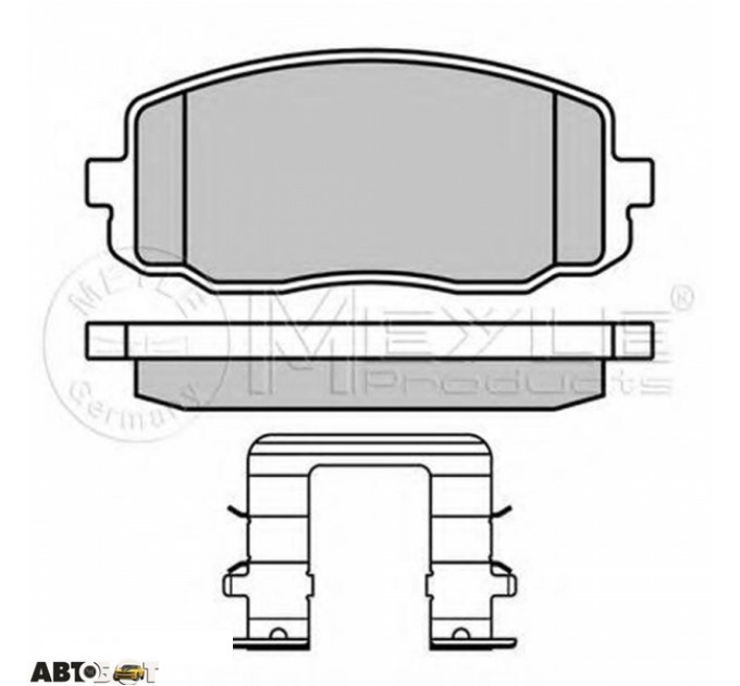 Тормозные колодки Meyle 025 242 7516/W, цена: 1 006 грн.