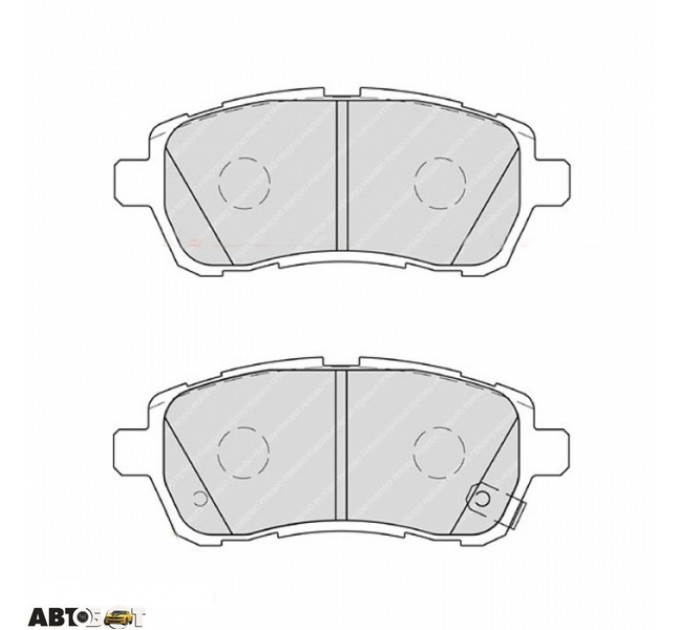 Гальмівні колодки FERODO FE FDB4110, ціна: 1 667 грн.