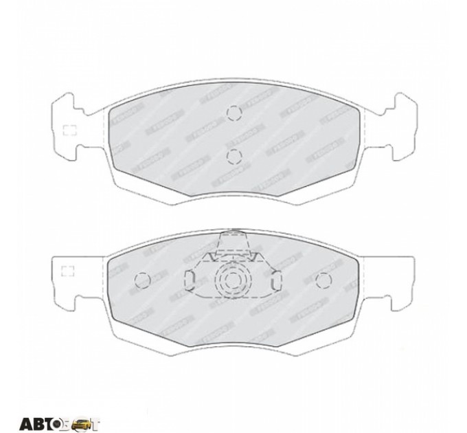 Гальмівні колодки FERODO FE FDB4035, ціна: 1 567 грн.