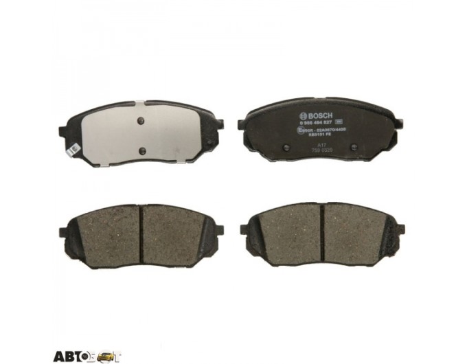 Тормозные колодки Bosch 0 986 494 827, цена: 3 845 грн.