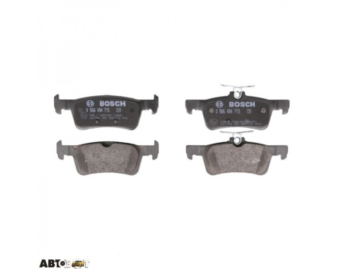 Тормозные колодки Bosch 0 986 494 715, цена: 1 882 грн.