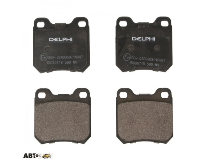 Тормозные колодки DELPHI LP0590, цена: 1 077 грн.