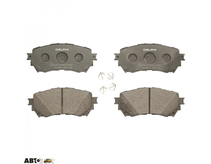 Тормозные колодки DELPHI LP2487, цена: 2 641 грн.