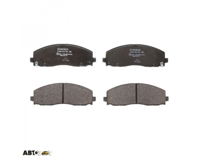 Тормозные колодки Bosch 0 986 494 769, цена: 4 017 грн.
