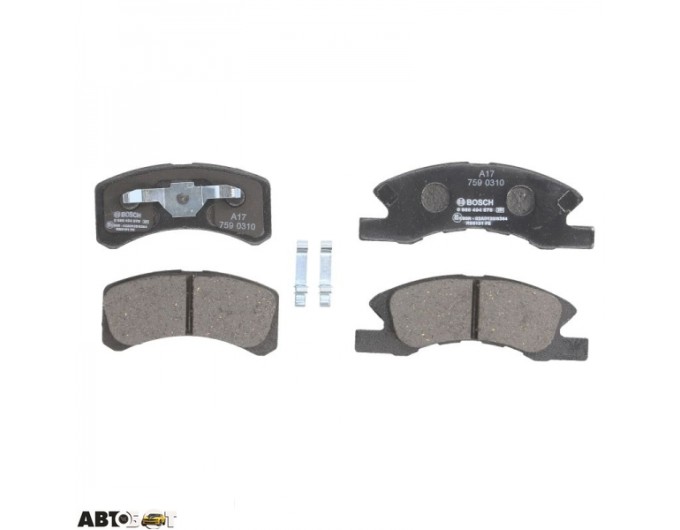 Тормозные колодки Bosch 0 986 494 878, цена: 2 112 грн.