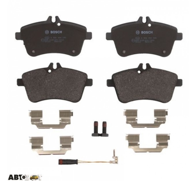 Гальмівні колодки Bosch 0 986 494 085, ціна: 1 714 грн.