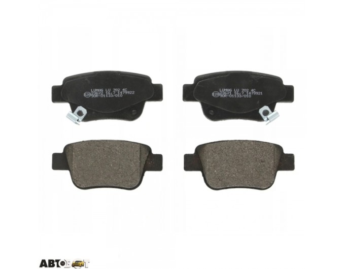 Тормозные колодки BRECK 23620 00 702 10, цена: 2 084 грн.