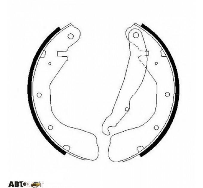 Тормозные колодки Bosch 0 986 487 263, цена: 1 029 грн.