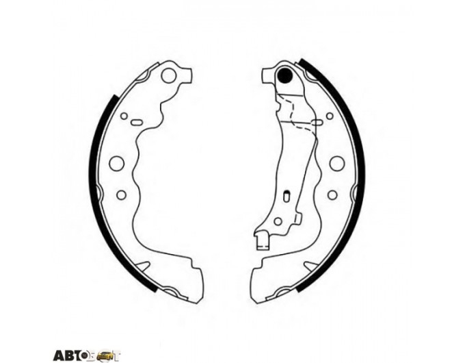 Тормозные колодки Bosch 0 986 487 754, цена: 2 760 грн.