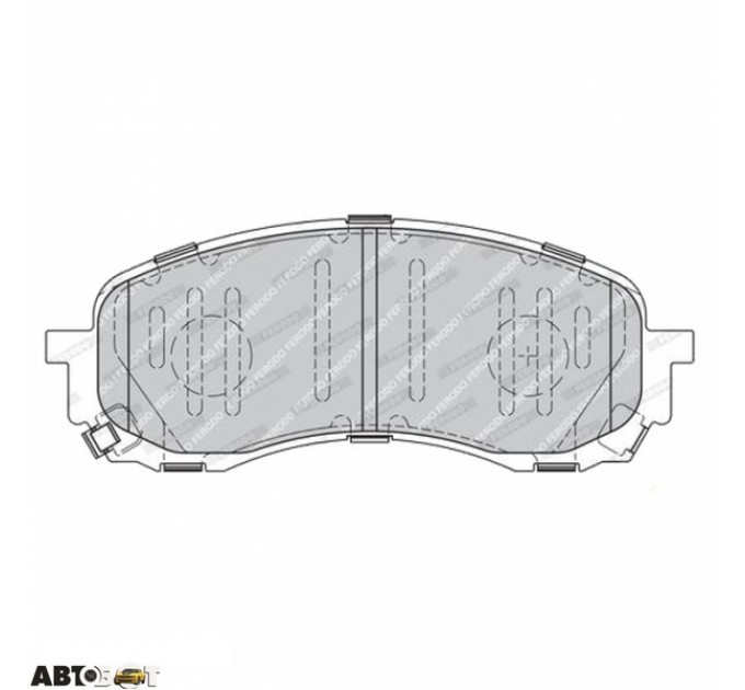 Гальмівні колодки FERODO FE FDB1863, ціна: 1 955 грн.