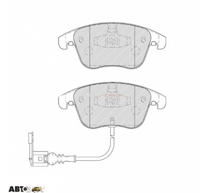 Гальмівні колодки FERODO FE FDB4057, ціна: 3 011 грн.