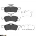 Тормозные колодки KAVO PARTS KBP-9106, цена: 1 443 грн.