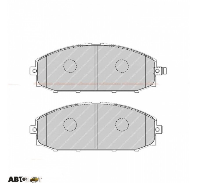 Гальмівні колодки FERODO FE FDB1577, ціна: 2 209 грн.