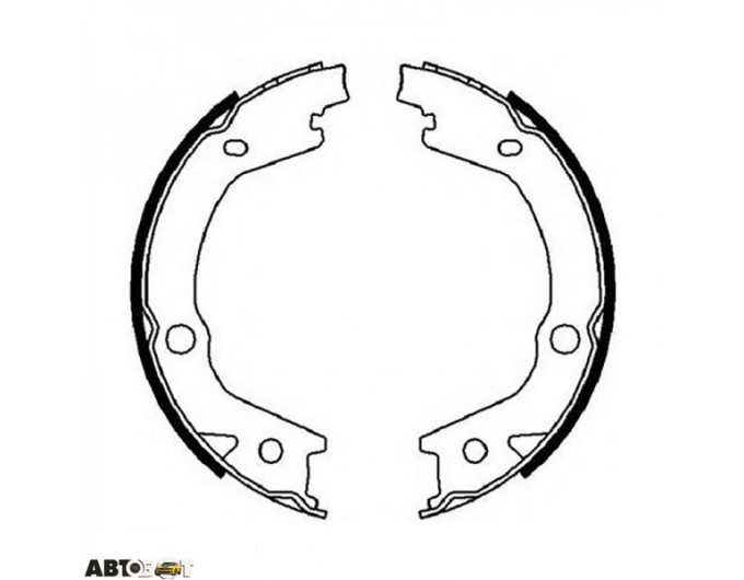 Тормозные колодки Bosch 0 986 487 738, цена: 1 604 грн.