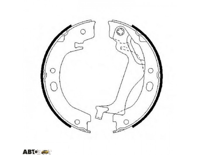 Тормозные колодки Bosch 0986487713, цена: 2 126 грн.