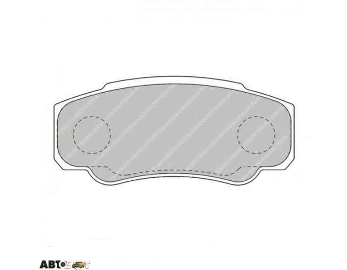 Тормозные колодки FERODO FE FVR1480, цена: 2 508 грн.