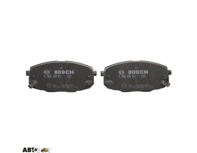 Тормозные колодки Bosch 0 986 424 811, цена: 2 404 грн.