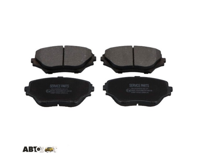 Тормозные колодки KAVO PARTS KBP-9011, цена: 1 645 грн.