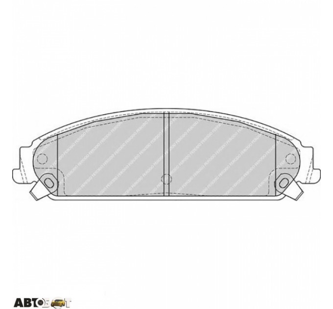 Тормозные колодки FERODO FE FDB4078, цена: 2 899 грн.
