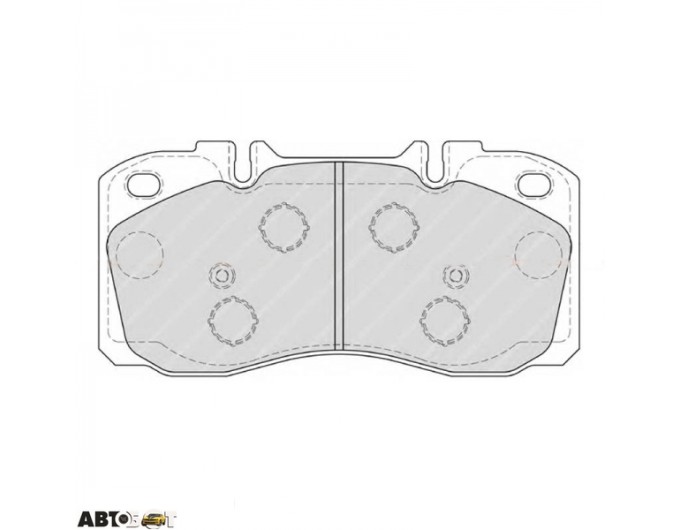 Тормозные колодки FERODO FE FVR4038, цена: 6 563 грн.