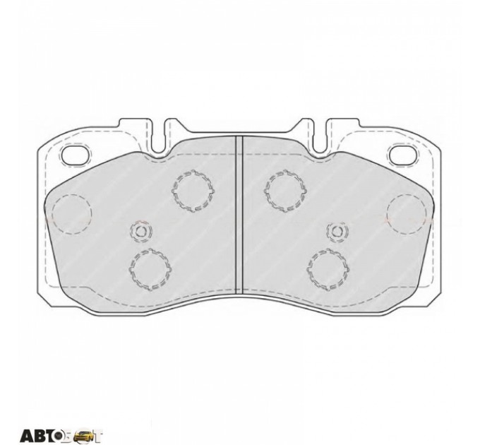 Тормозные колодки FERODO FE FVR4038, цена: 3 573 грн.