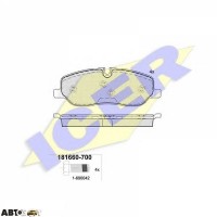 Тормозные колодки ICER 181660700