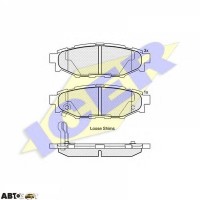 Тормозные колодки ICER 181759
