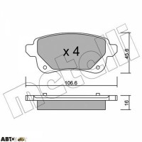 Тормозные колодки METELLI 22-1112-0