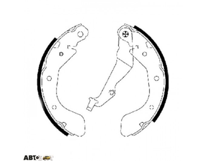 Тормозные колодки Bosch 0 986 487 714, цена: 1 973 грн.