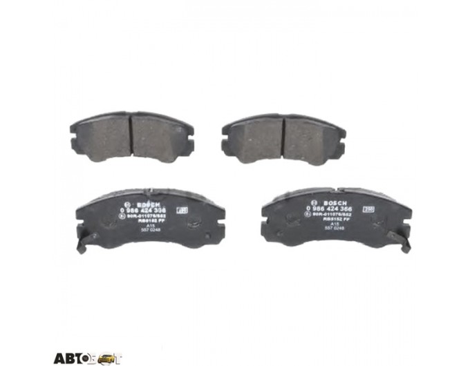 Тормозные колодки Bosch 0 986 424 366, цена: 1 535 грн.