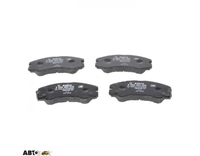 Тормозные колодки Bosch 0 986 424 366, цена: 1 535 грн.